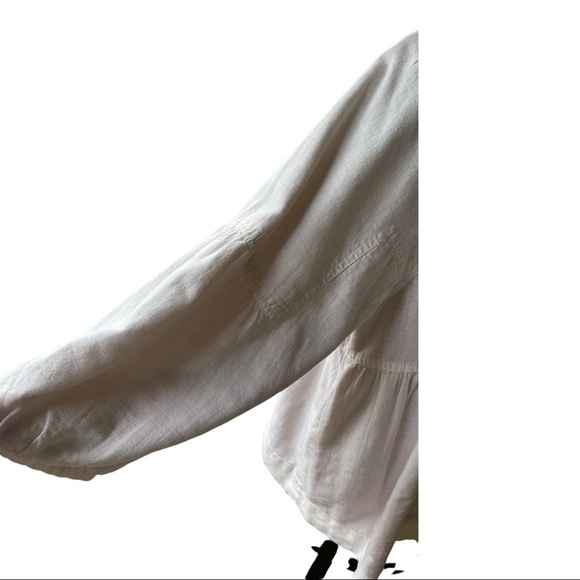 Women's Cream Button-Up Jacket - Picture 3 of 9